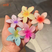 Kẹp mỏ vịt hoa sứ 5cm