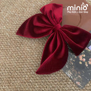 Kẹp tóc nơ nhung