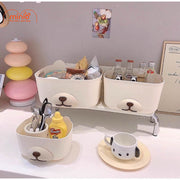 Khay đa năng mặt gấu