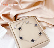 Lắc tay titan cỏ 4 lá 032