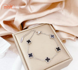 Lắc tay titan cỏ 4 lá 032