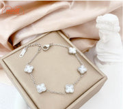 Lắc tay titan cỏ 4 lá 032