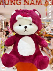 Gấu Lena mũ gấu dâu