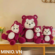 Gấu Lena mũ gấu dâu