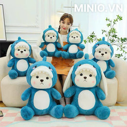 Lena xanh tai trắng