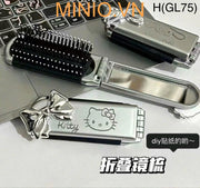 Lược gấp gọn nơ bạc BA