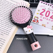 Lược gỡ rối kèm gương Hello Kitty