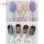 Lược gỡ rối tai thỏ kèm gương 8902