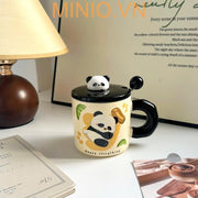 Ly cốc sứ gấu trúc LA