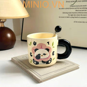 Ly cốc sứ gấu trúc LA