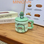 Ly cốc sứ khủng long LA