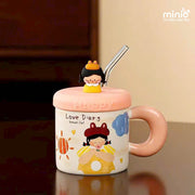 Ly cốc sứ Love Diary LA