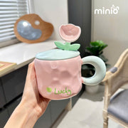 Ly cốc sứ muỗng Tulip