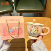 Ly cốc sứ quai bi - Cute Rabbit