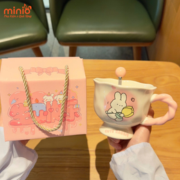 Ly cốc sứ quai bi - Cute Rabbit