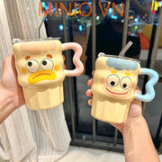 Ly cốc sứ bé môi trề LA