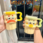 Ly cốc sứ bé môi trề LA