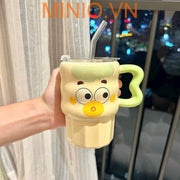 Ly cốc sứ bé môi trề LA