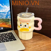 Ly cốc sứ bé môi trề LA