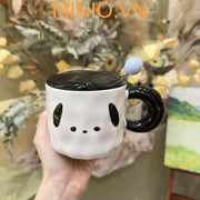 Ly cốc sứ bé cún LA