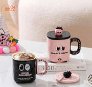 Ly cốc sứ dâu 2 mắt PO