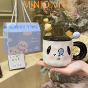 Ly cốc sứ bé cún LA