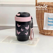 Ly giữ nhiệt bướm