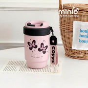 Ly giữ nhiệt bướm