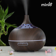 Máy xông tinh dầu cổ cao lỗ có loa bluetooth