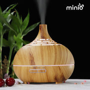 Máy xông tinh dầu cổ cao lỗ có loa bluetooth