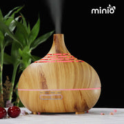 Máy xông tinh dầu cổ cao lỗ có loa bluetooth