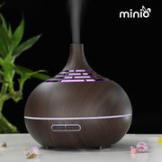 Máy xông tinh dầu cổ cao lỗ có loa bluetooth