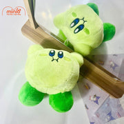 Móc khoá bông Kirby xanh