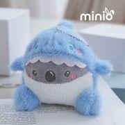 Móc khóa bông cá mập