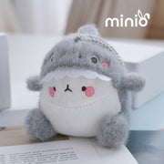 Móc khóa bông cá mập