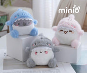 Móc khóa bông cá mập