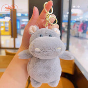 Móc khóa bông hà mã QĐ