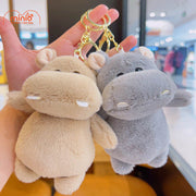 Móc khóa bông hà mã QĐ