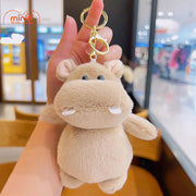 Móc khóa bông hà mã QĐ