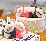 Móc khoá cặp đôi gấu trúc