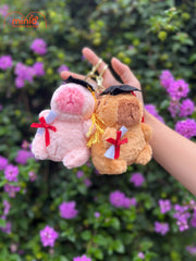 Móc khoá Capybara cử nhân