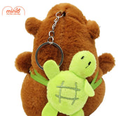 Móc khoá Capybara đeo rùa