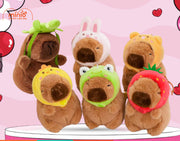 Móc khoá Capybara đội nón