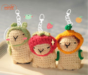 Móc khóa len Capybara