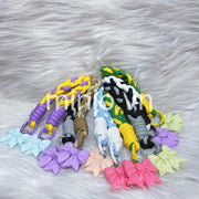 Móc khoá dây vải charm