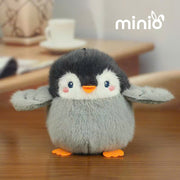 Móc khóa gà cam cánh xanh