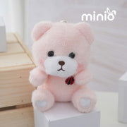 Móc khoá gấu thêu bọ cánh cam