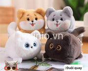 Móc khoá mèo đuôi quay