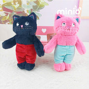 Móc khoá mèo thơm mặc quần