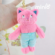 Móc khoá mèo thơm mặc quần